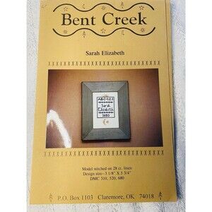 Bent creek Sarah Elizabeth cross stitch pattern